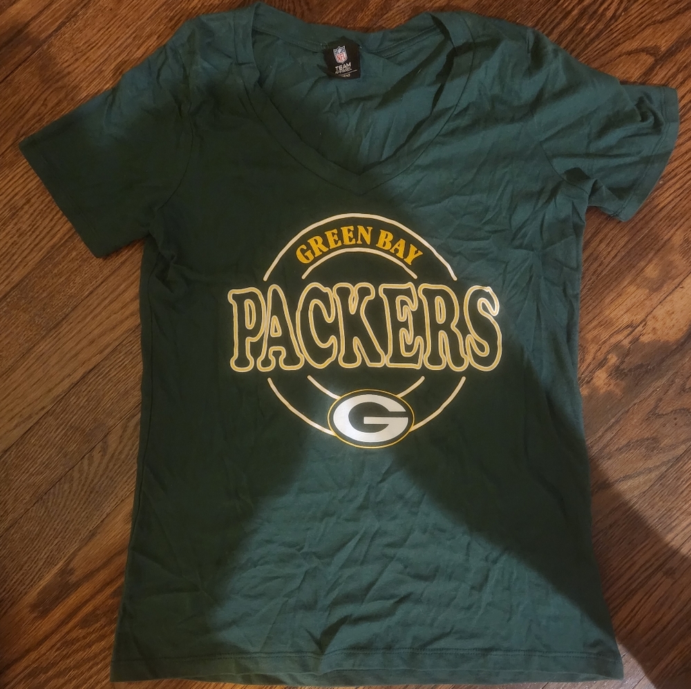 Womens Green Bay Packers T-Shirt sz:Medium